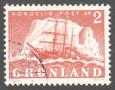 Greenland Scott 37 Used - Click Image to Close